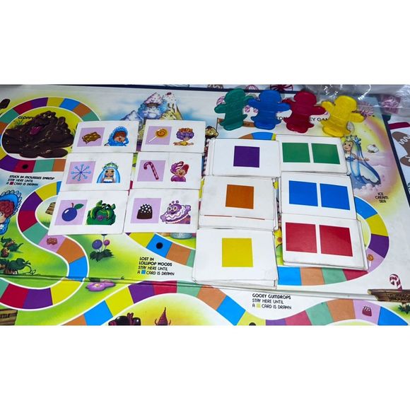 Vintage 1984 Candyland Board Game Complete - Picture 7 of 9